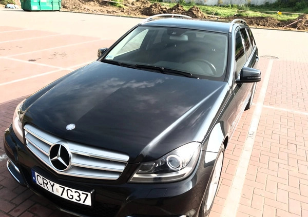 Mercedes-Benz Klasa C cena 37900 przebieg: 246000, rok produkcji 2012 z Rypin małe 781